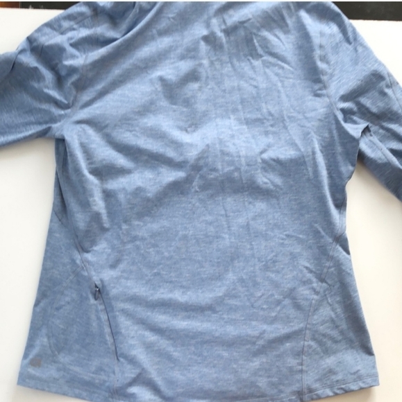 LG-Gap 1/4 zip  blue top (#06) - Picture 4 of 4